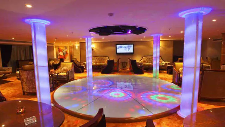 Lounge aboard the Al Hambra Nile Cruise Nile cruise